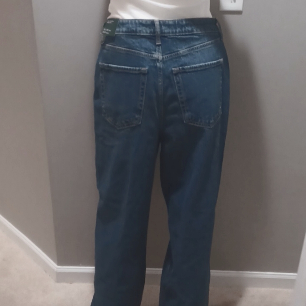 high rise baggy ripped jeans size 8/29 waist - Picture 4 of 4